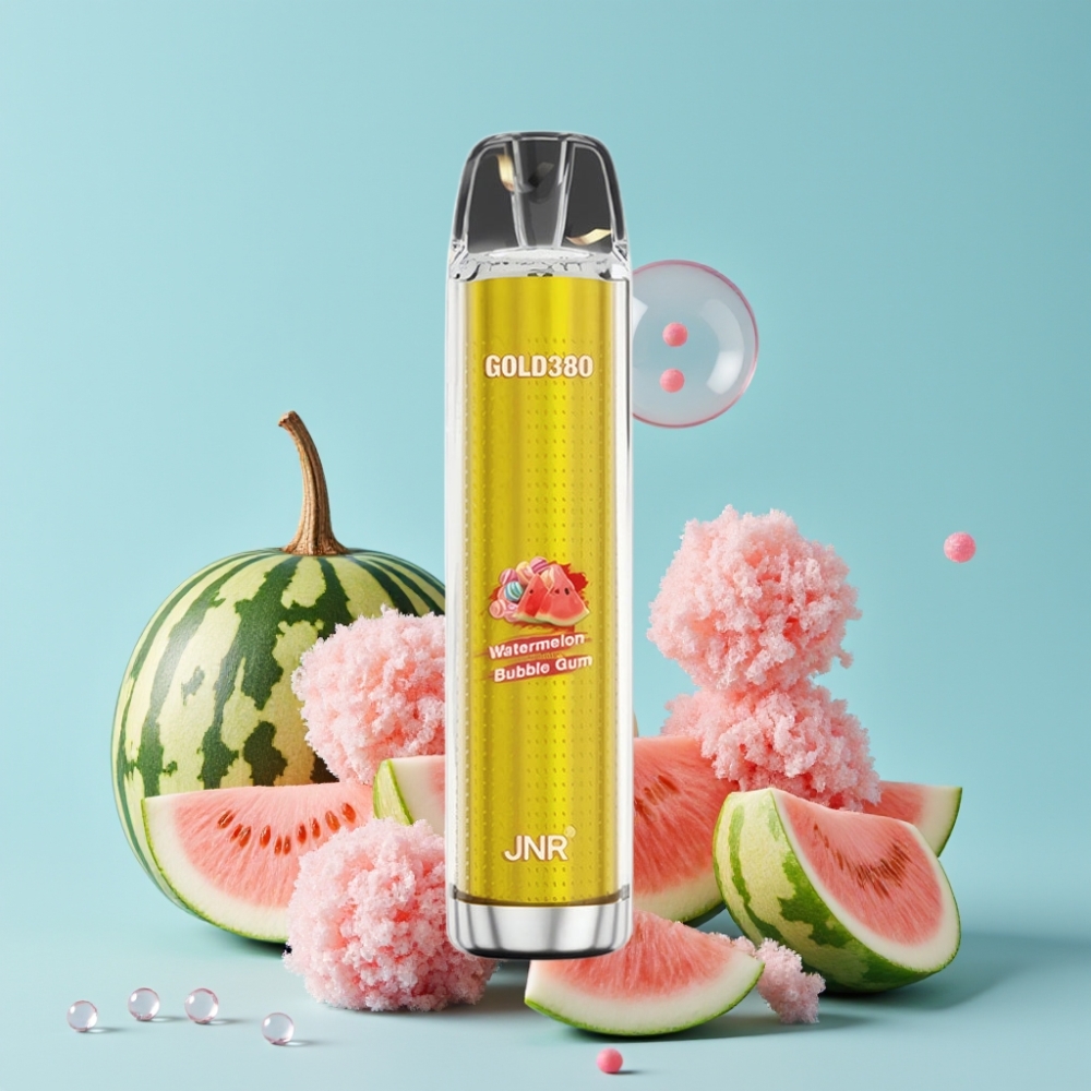JNR Gold380 6000 Puffs 13ml Vannmelon Tyggegummi Disposable Vape