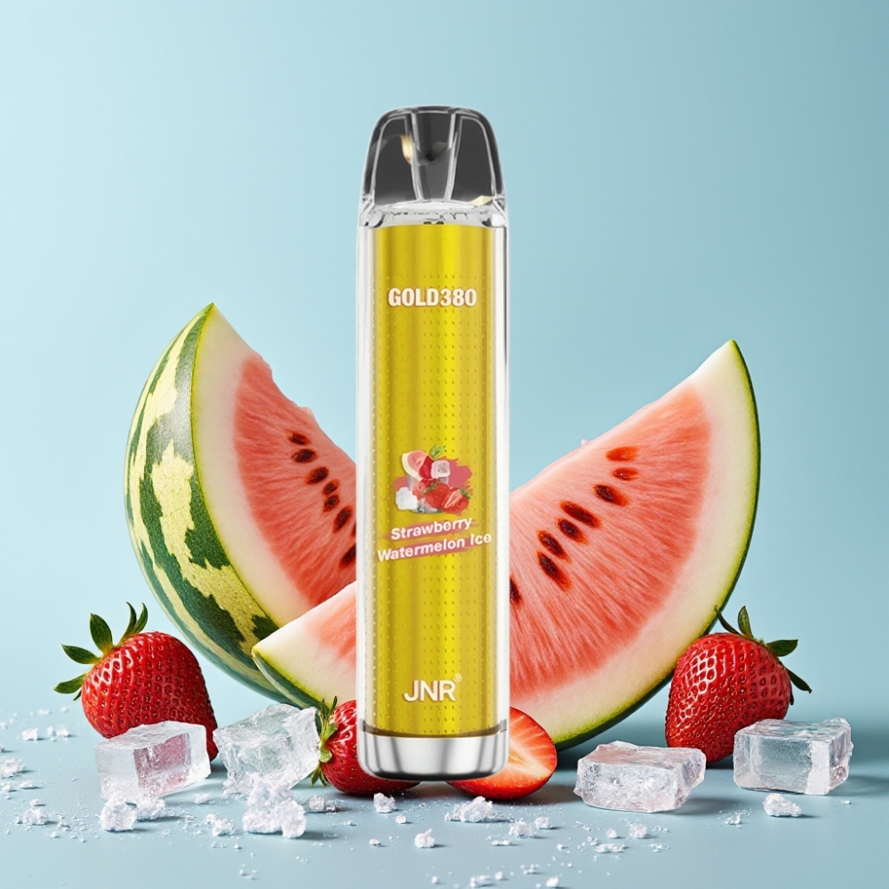 JNR Gold380 6000 Puffs 1500mAh 13ml Jordbær Vannmelon Is
