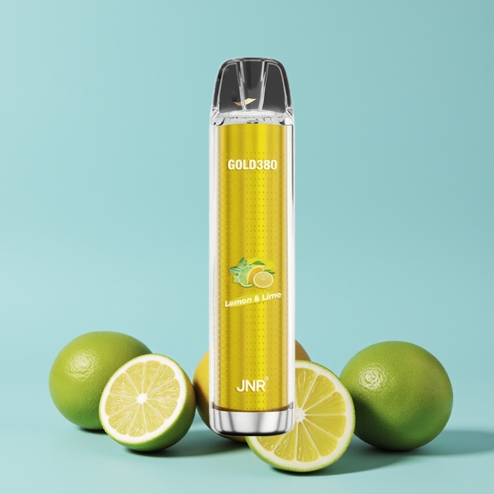 JNR Gold380 6000 Puffs 1500mAh 13ml Sitron Lime Norge online wholesalers