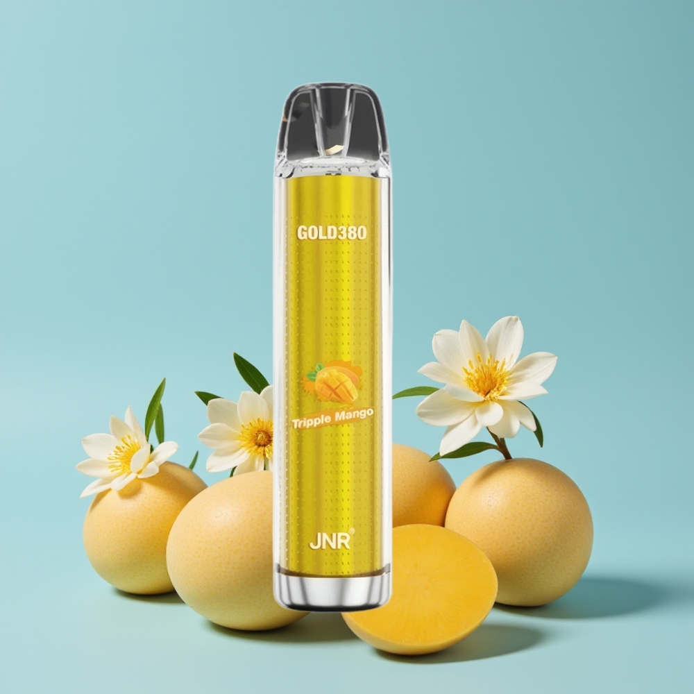 JNR Gold380 6000 Puffs 1500mAh 13ml Trippel Mango Norge online wholesalers
