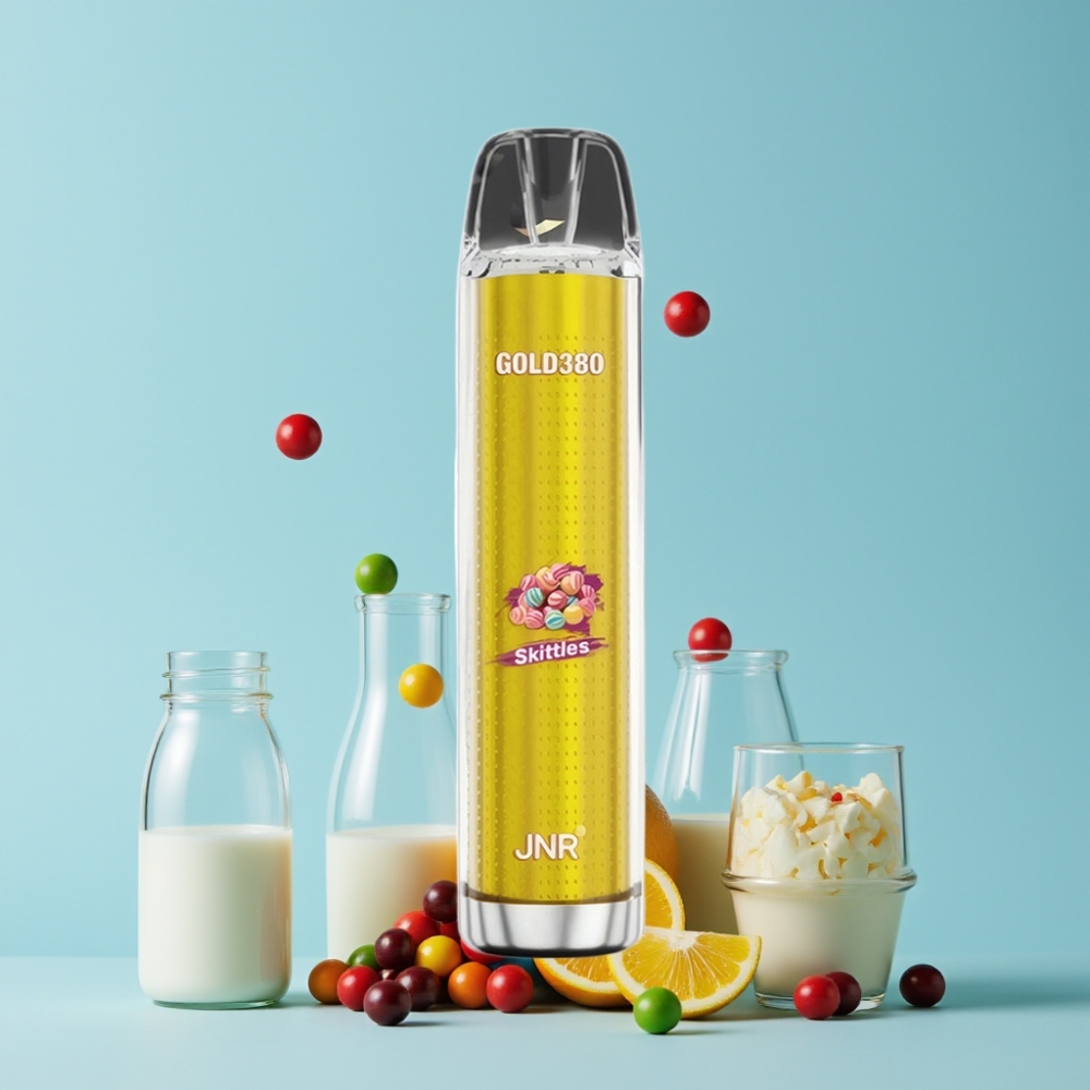JNR Gold380 6000 Puffs 1500mAh Skittles Norge online wholesalers