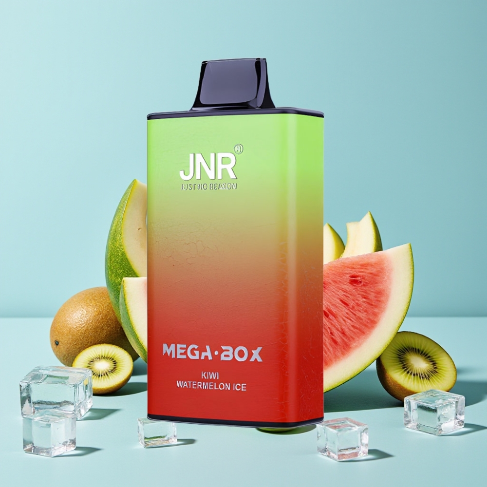 JNR Mega Box 25000 Puffs 30ml 850mAh Type-C Kiwi Vannmelon Is