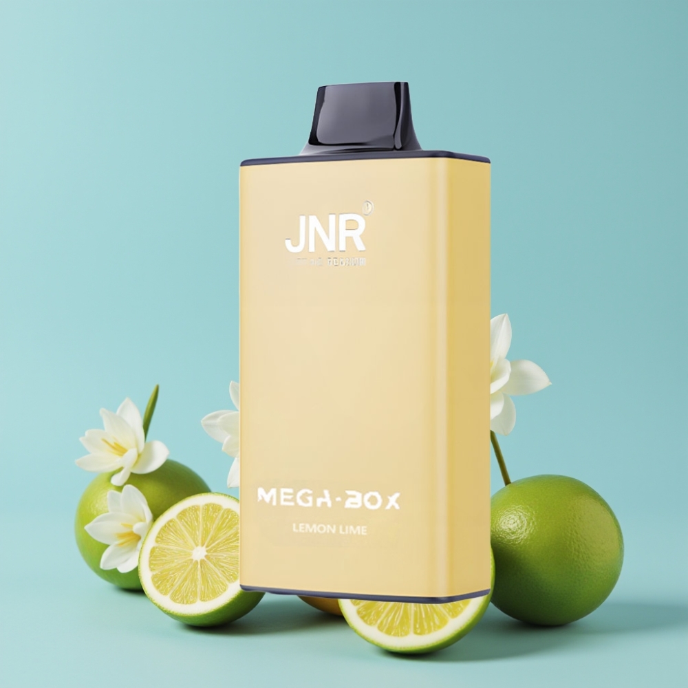 JNR Mega Box 25000 Puffs 30ml Sitron & Lime Type-C Lading
