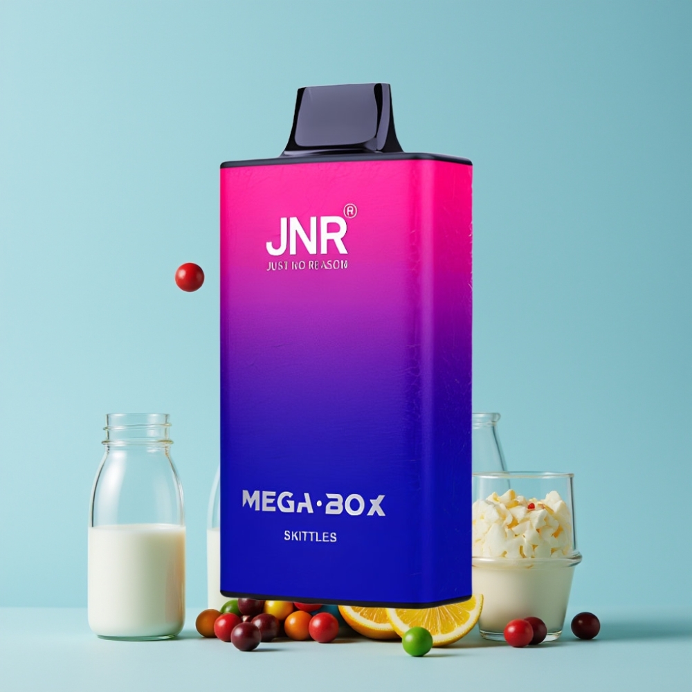 JNR Mega Box 25000 Puffs Skittles 30ml 850mAh Dual Mesh Type-C