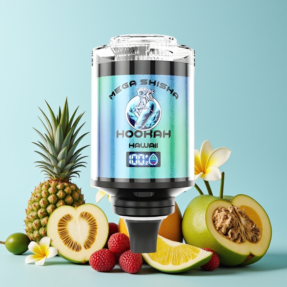 JNR Mega Shisha Hookah 100K Desktop Kompatibel Hawaii 60ml 2200mAh