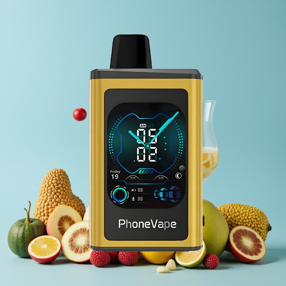 JNR PhoneVape 30000 puffs Disposable Vape Lader via Type-C, Turbo Modus, Fantastisk Smak