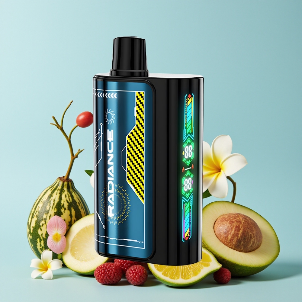 JNR Radiance 31000 Puffs Smart Skjerm Dual Mesh Hawaii Norge online wholesalers