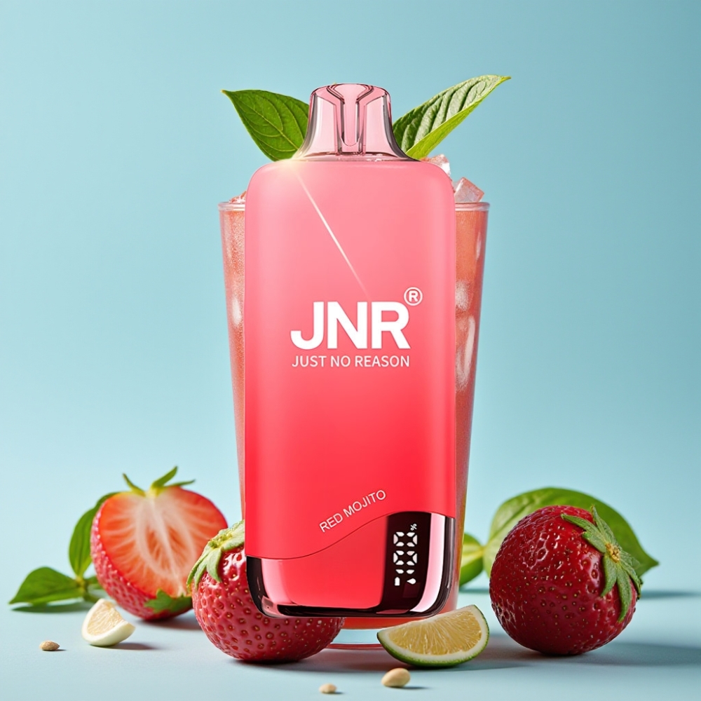 JNR Rainbow 10500 Puffs 18ml Rød Mojito Mesh Coil Type-C