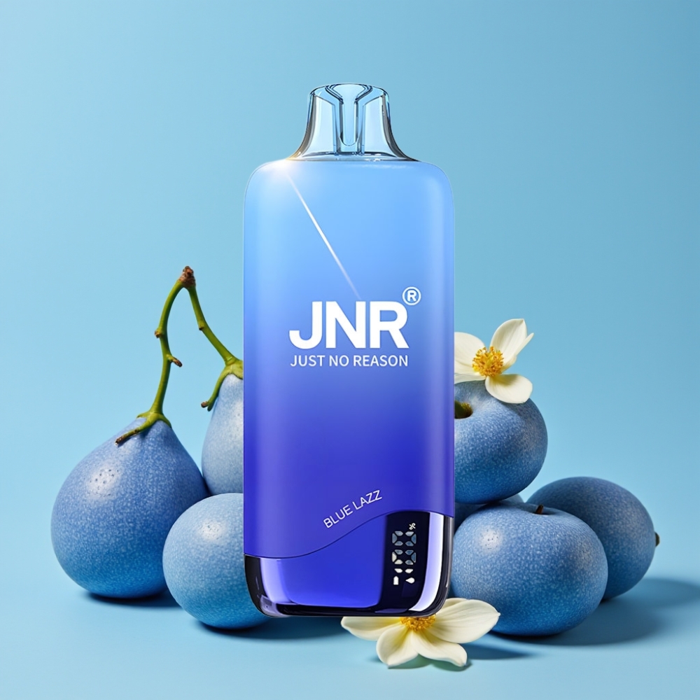 JNR Rainbow 10500 Puffs Opplagbar Vape Blå Lazz 18ml 0.8ohm Mesh