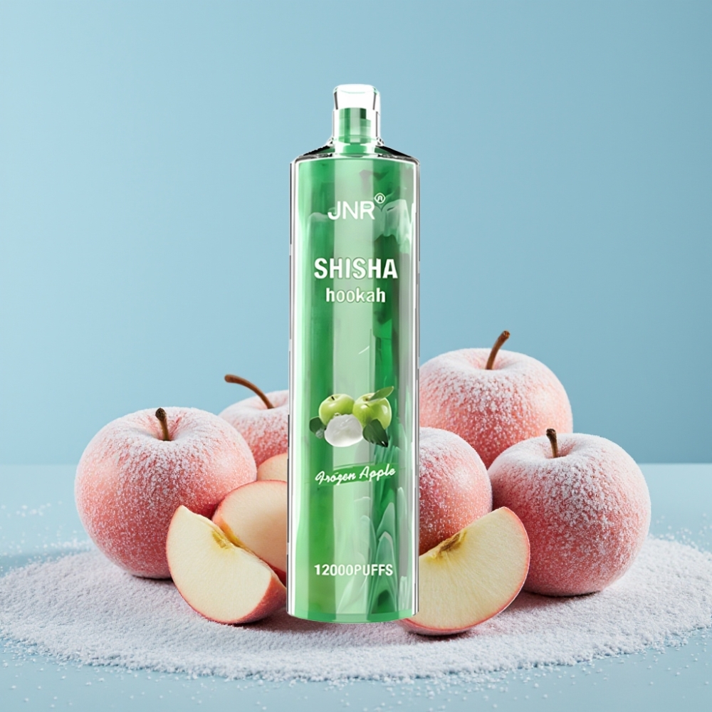 JNR Shisha Hookah 12000 Puffs 750mAh Frozen Eple Norge online wholesalers