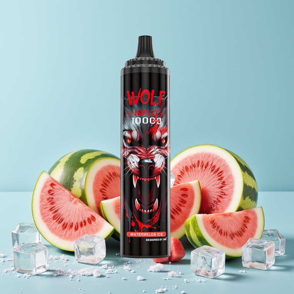JNR Wolf Niplo 10000 Puffs 20ml 5% Vannmelon Is Type-C Norge online wholesalers