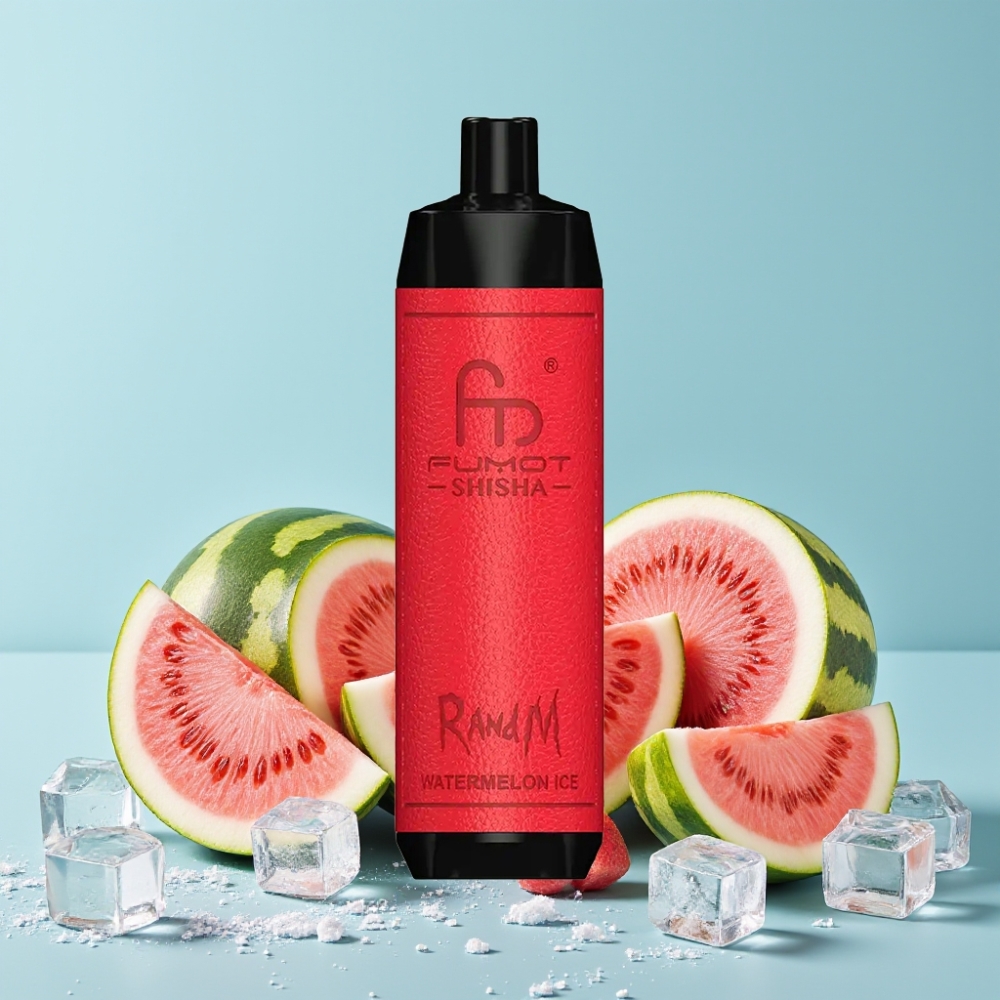 RandM Fumot Shisha 10000 Puffs 18ml Vannmelon Is Type-C Norge online wholesalers