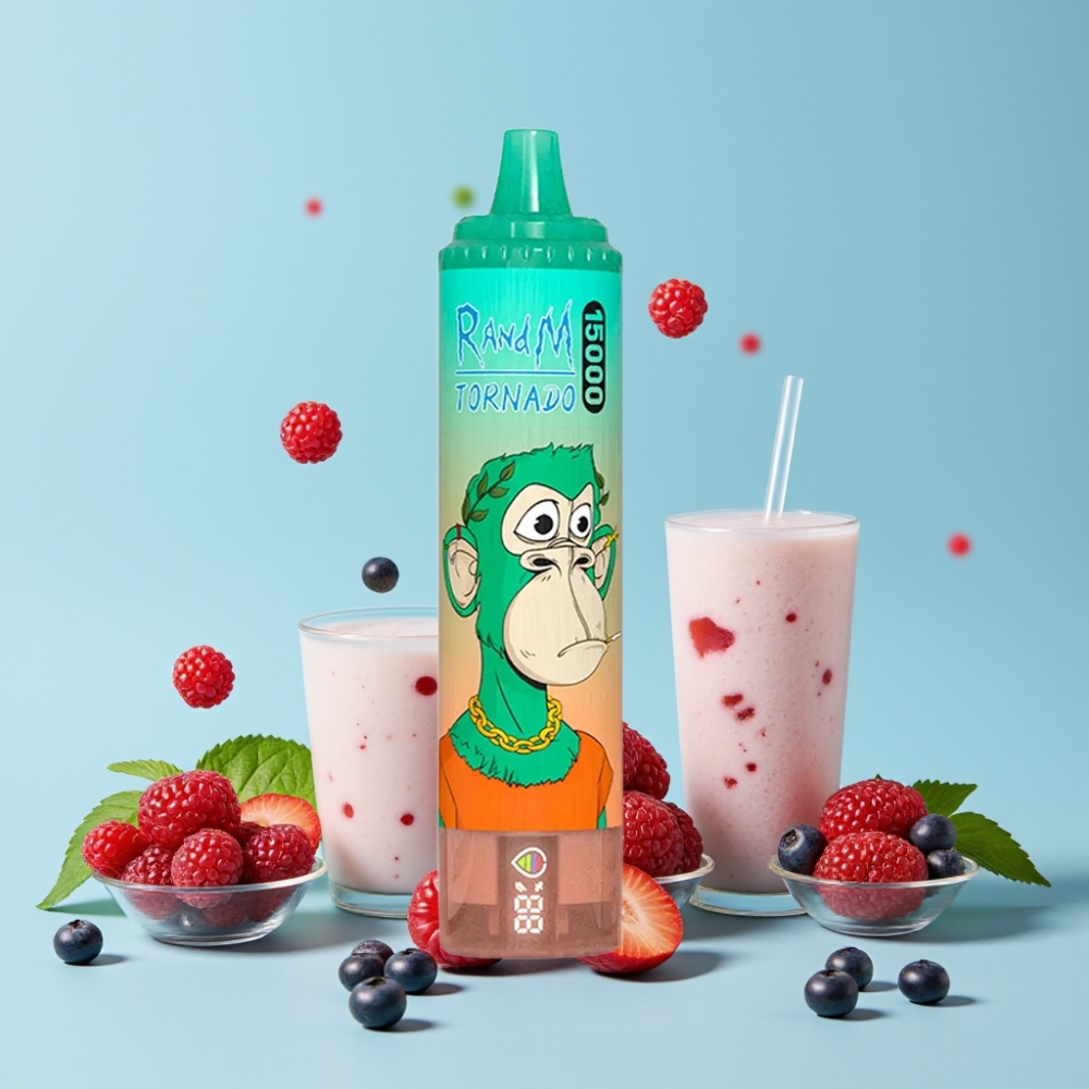 RandM Fumot Tornado 15000 Puffs 25ml 850mAh Mesh Coil Triple Bær