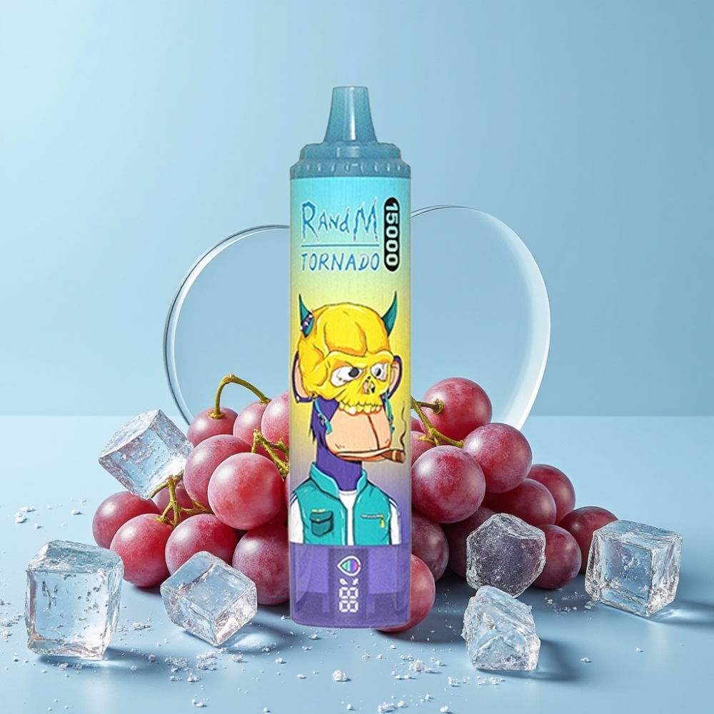 RandM Fumot Tornado 15000 Puffs 25ml 850mAh Type-C Drueis Mesh Coil LCD