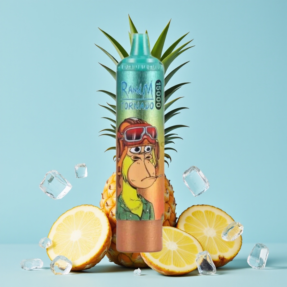 RandM Fumot Tornado 15000 Puffs 25ml LCD Isert Ananas Type-C