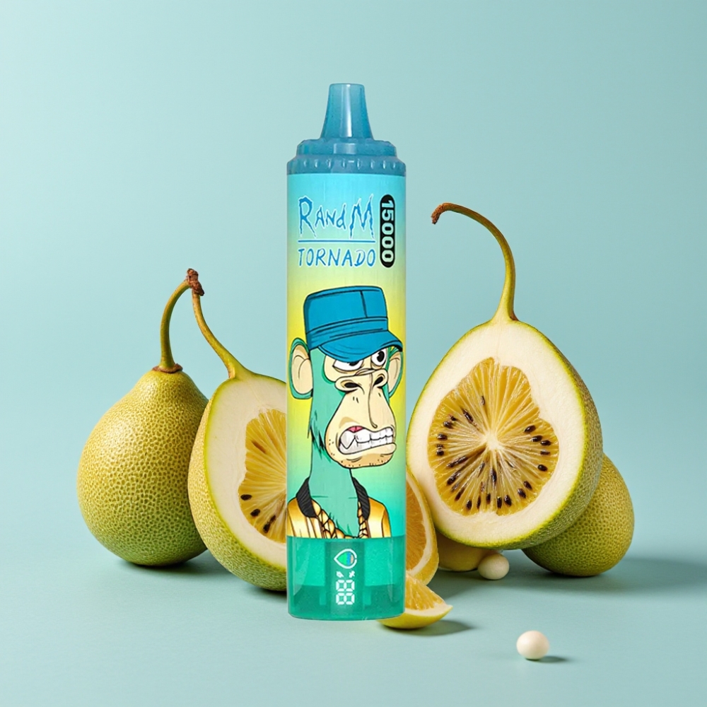 RandM Fumot Tornado 15000 Puffs 25ml LCD Kiwi Pasjonsfruktt Guava