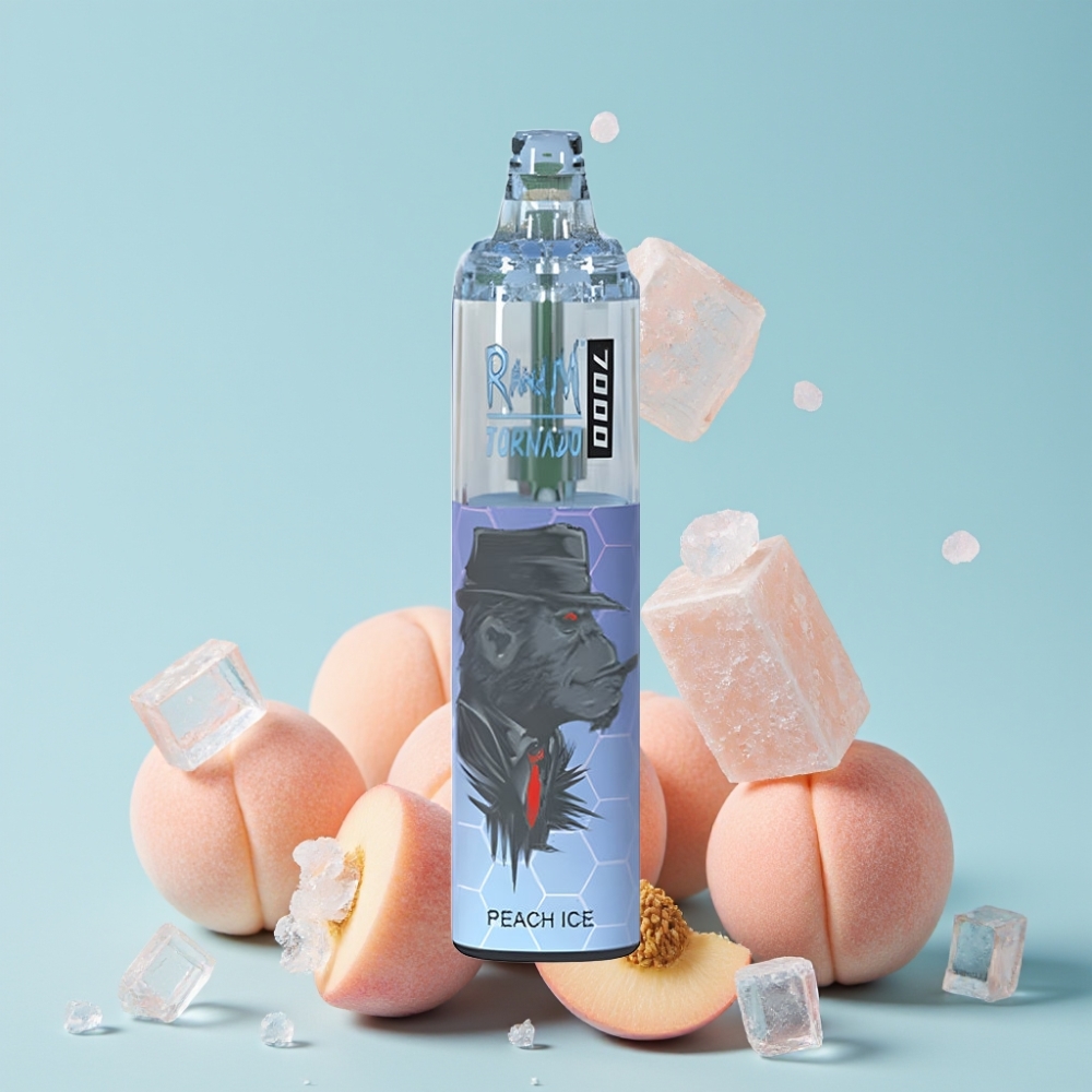 RandM Fumot Tornado 7000 14ML 850MAH Type-C Peach Is Norge online wholesalers