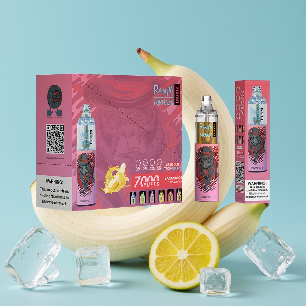 RandM Fumot Tornado 7000 14ML Type-C Bananis Is Norge online wholesalers