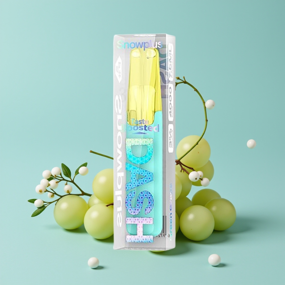Snowplus Dash 4000 Puffs 7,5 ml Keramisk Atomizer Grønndrupe