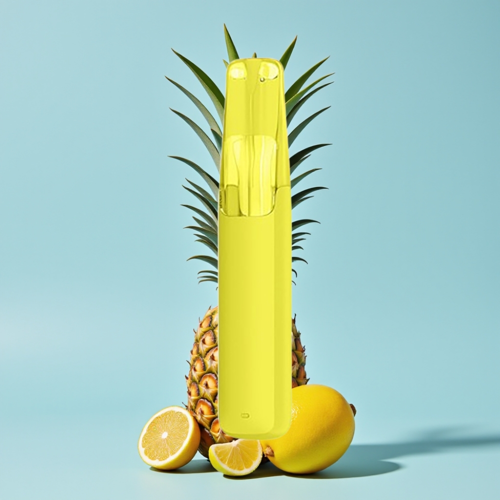 Snowplus Dash 4000 Puffs Engangsdevice Sitron Ananas 7,5 ml 530 mAh Keramisk