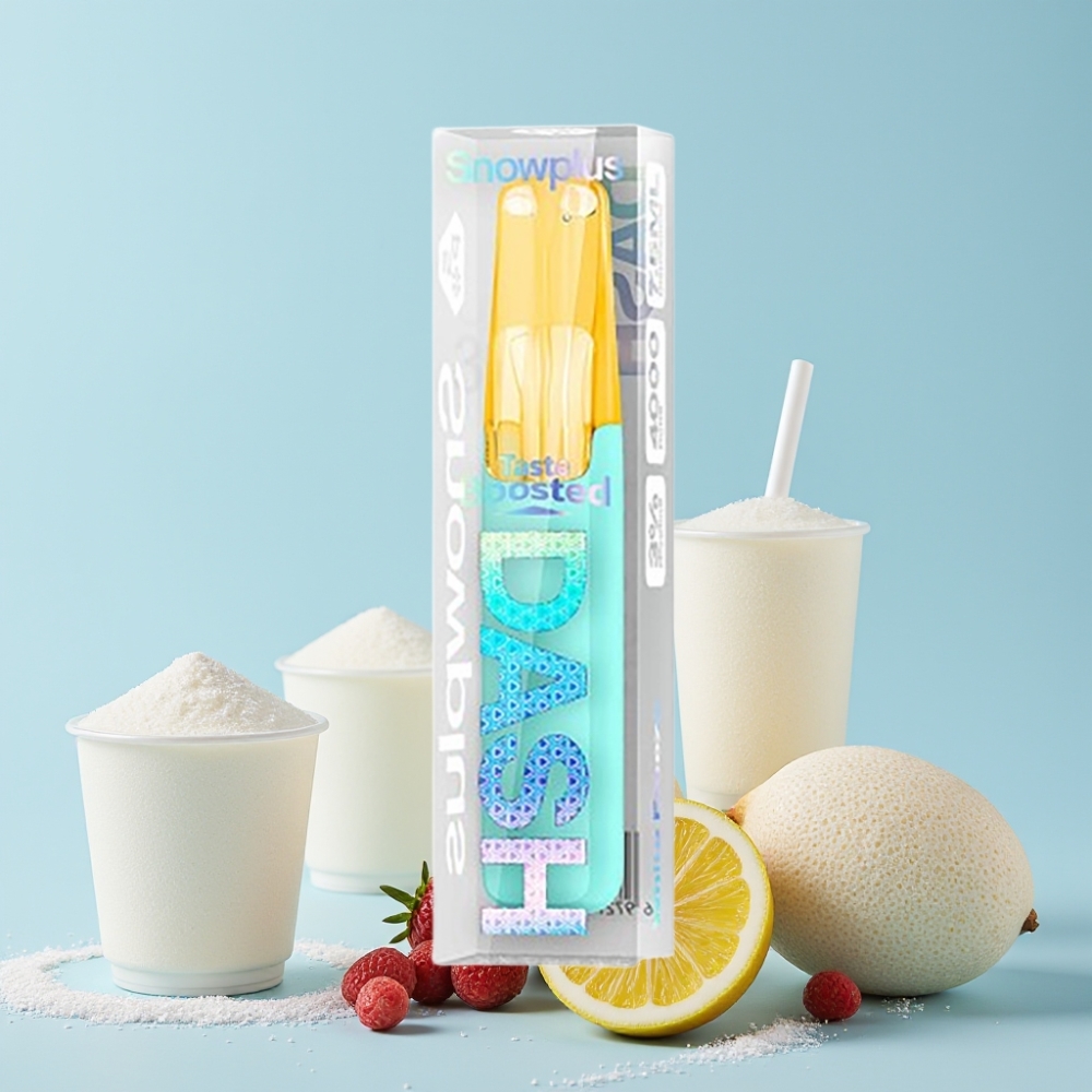 Snowplus Dash 4000 Puffs Hvit Frost 7,5 ml 5 % Norge online wholesalers