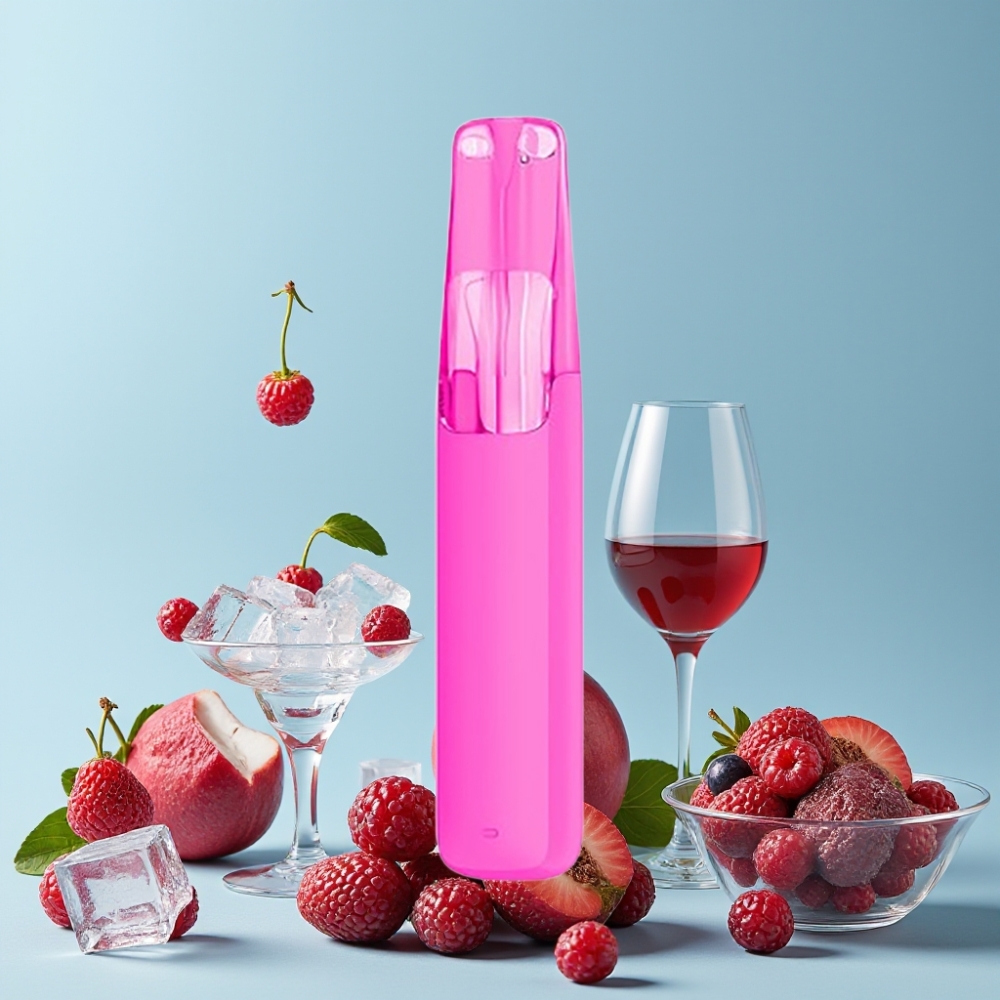 Snowplus Dash 4000 Puffs Keramisk Atomizer 7,5 ml Rødvin Is