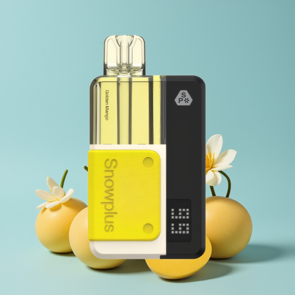 Snowplus Swift 15000 Puffs Pod Kit Dual Mesh 1000mAh Gul Mango