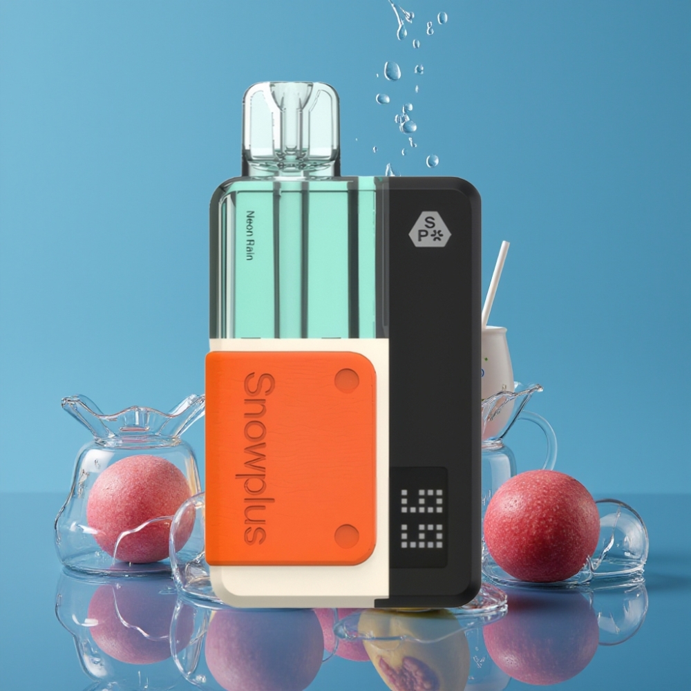 Snowplus Swift 15000 Puffs Pod Kit Neon Regn Dual Mesh 1000mAh 2+10ml