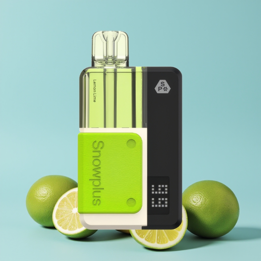 Snowplus Swift 15000 Puffs Pod Kit Sitron Lime Dual Mesh 1000 mAh 2+10 ml