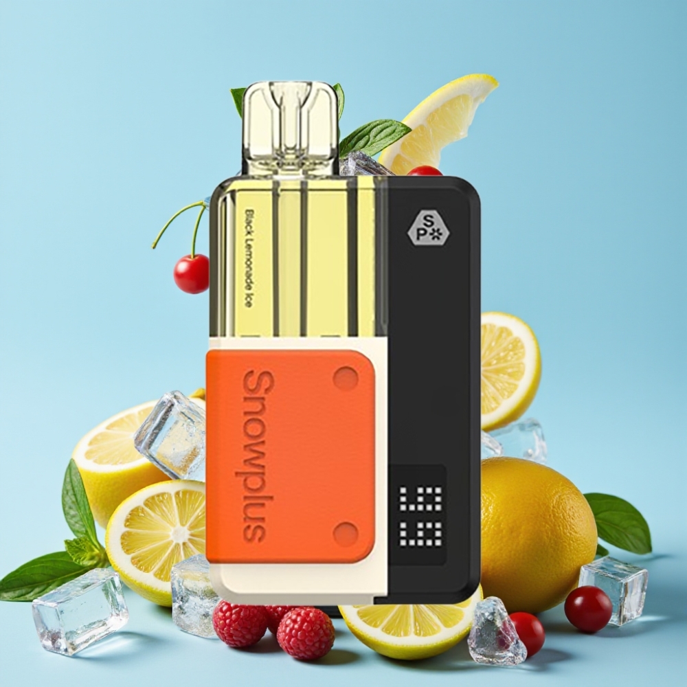 Snowplus Swift 5000 Puffs Dual Mesh 1000 mAh Svart Lemonade Is