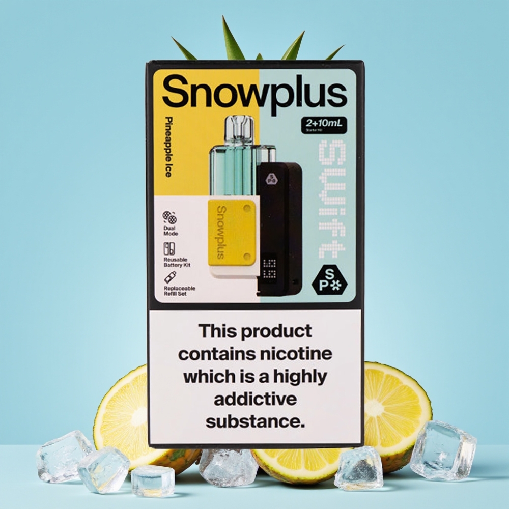 Snowplus Swift 5000 Puffs Dual Mesh 1000mAh Ananas Is Norge online wholesalers