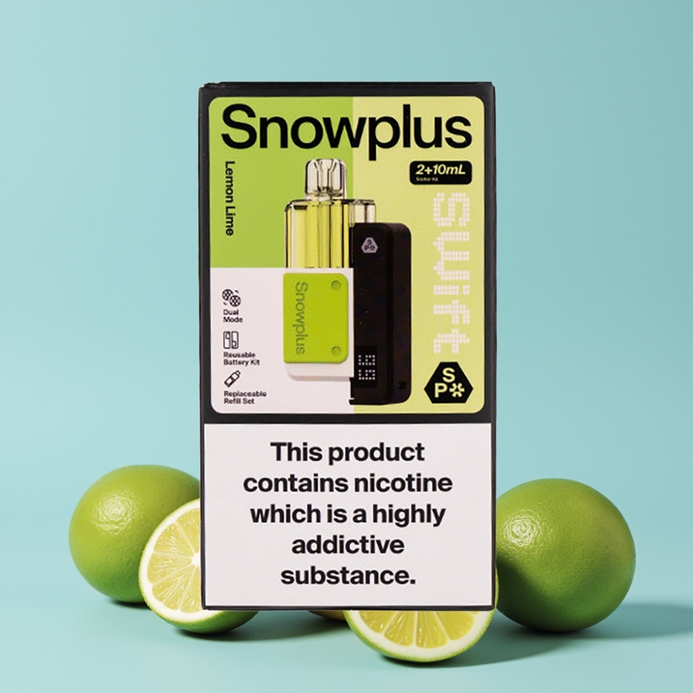Snowplus Swift 5000 Puffs Dual Mesh Sitron Lime 1000 mAh 2+10 ml