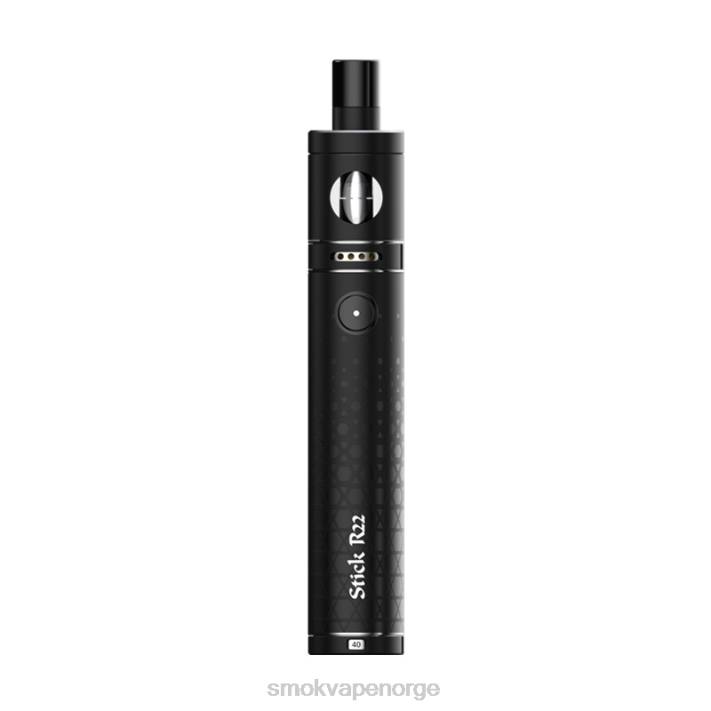 SMOK Vape Norge | SMOK Stick r22 sett Matt svart FPR8191
