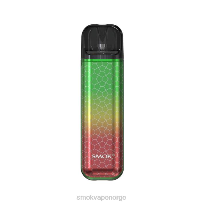 SMOK Vape Price | SMOK NOVO 2s sett rasta grønn rustning FPR8135