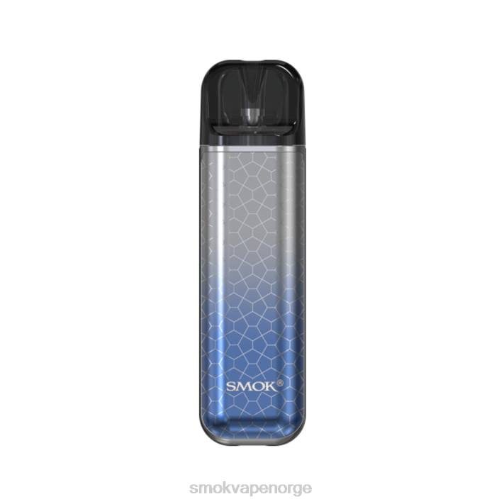 SMOK Vape Store Norge | SMOK NOVO 2s sett blå grå rustning FPR8138
