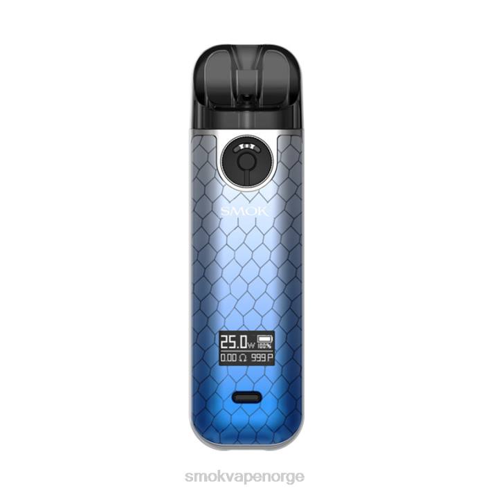 SMOK Vape Kit Norge | SMOK NOVO 4 sett blågrå kobra FPR8234
