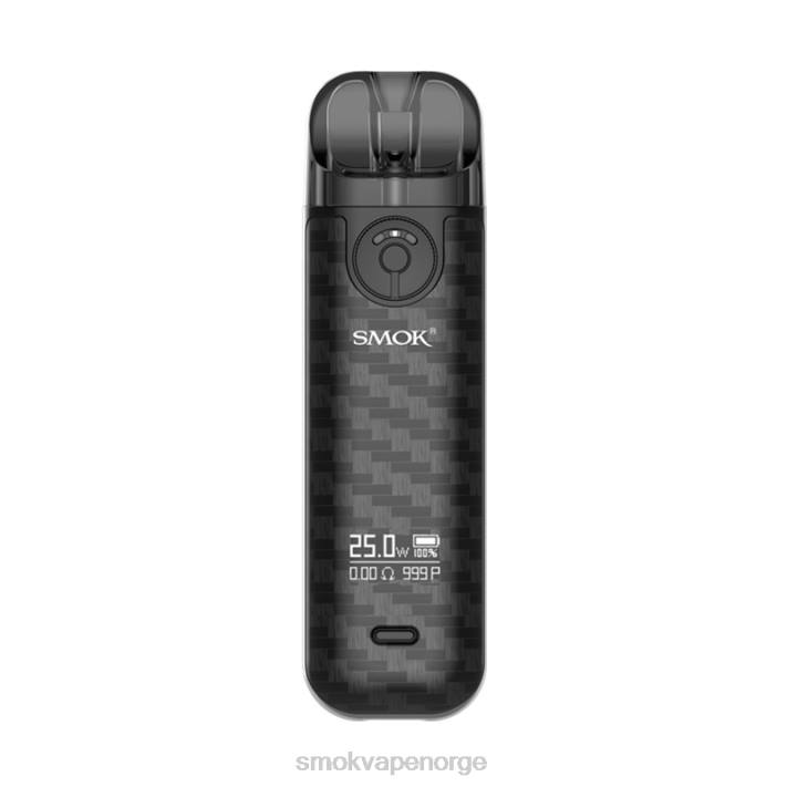 SMOK Vape Norge | SMOK NOVO 4 sett svart karbonfiber FPR8231