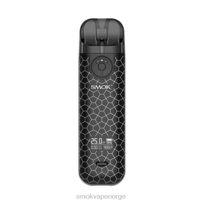 SMOK Vape Pen Norge | SMOK NOVO 4 sett svart rustning FPR8233