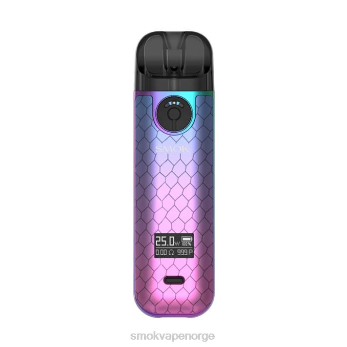 SMOK Vape Price | SMOK NOVO 4 sett cyan rosa kobra FPR8235