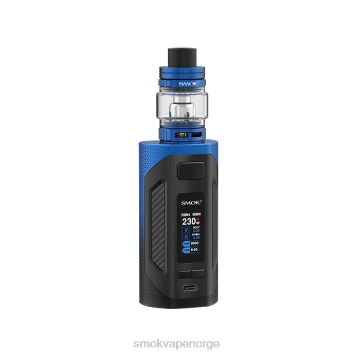 SMOK Vape Kit Norge | SMOK Rigel sett svart blå FPR8304