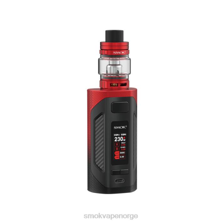 SMOK Vape Sale | SMOK Rigel sett svart, rød FPR8307
