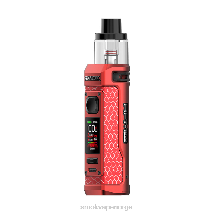 SMOK Vape Kit Norge | SMOK RPM 100 sett matt rød FPR834