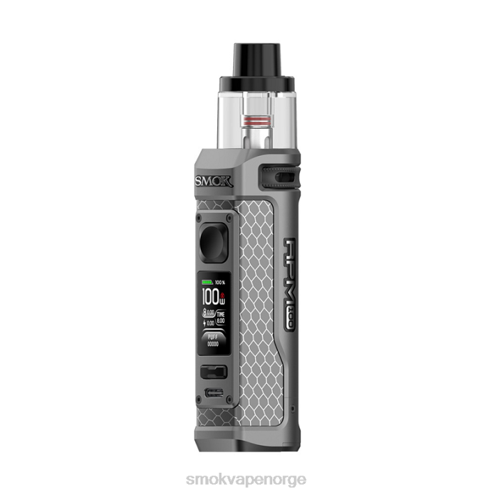 SMOK Vape Pen Norge | SMOK RPM 100 sett matt pistolmetall FPR833