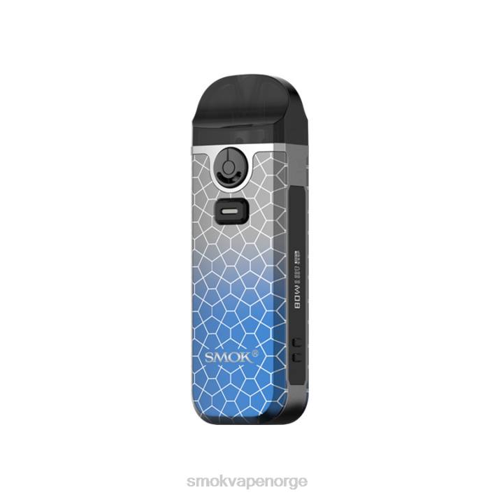 SMOK Vape Kit Norge | SMOK Nord 4 sett blå grå rustning FPR8264